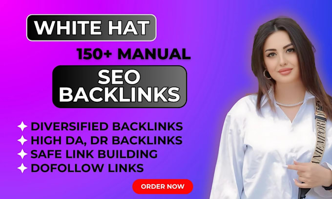 Gig Preview - Do white hat dofollow backlinks and link building