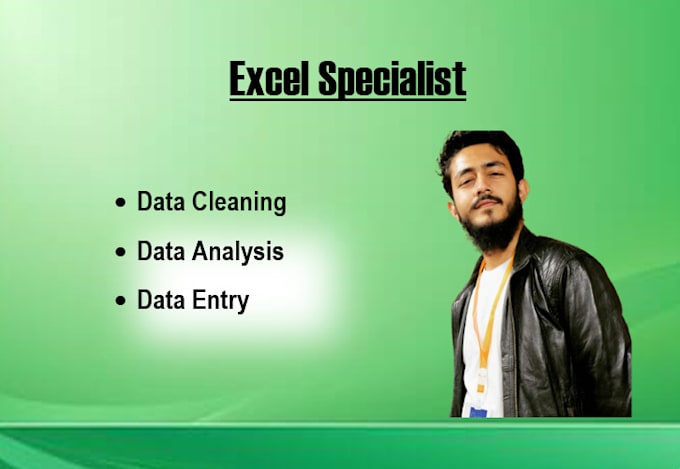 Bestseller - do excel data cleaning, analysis and data entry