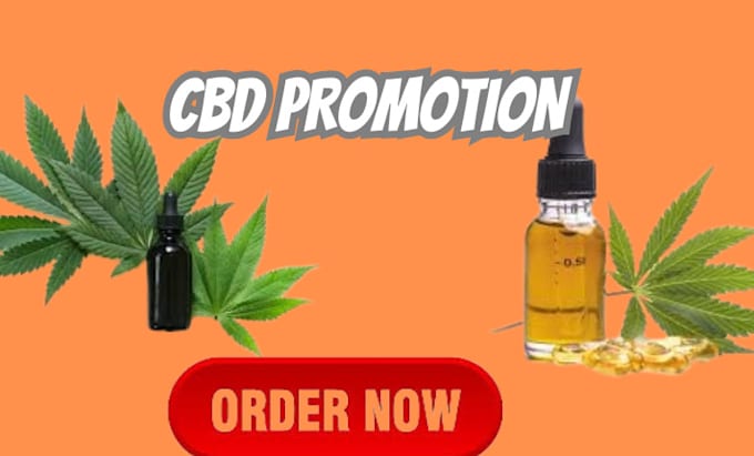 Gig Preview - Promote and advertise your cbd product, cbd telegram, marijuana and cbd website