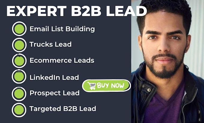 Gig Preview - Do targeted b2b lead generation and linkedin lead generation