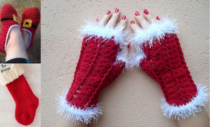 Gig Preview - Write christmas amigurumi crochet pattern for your  christmas crochet pattern