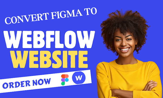 Gig Preview - Do webflow expert, webflow developer, convert figma to webflow landing page