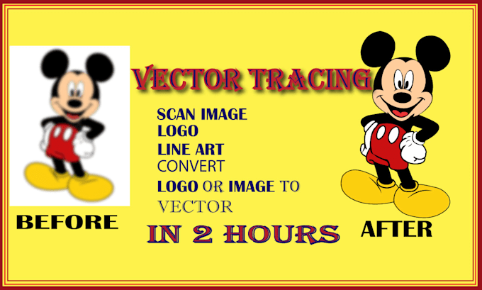 Gig Preview - Vector trace enhance or edit your logo or image