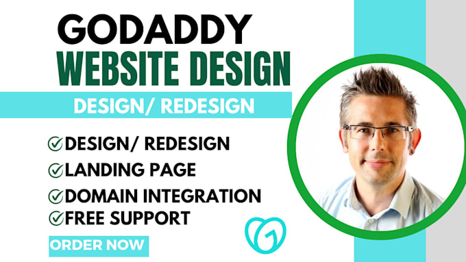 Gig Preview - Do godaddy website godaddy website redesign godaddy ecommerce store design