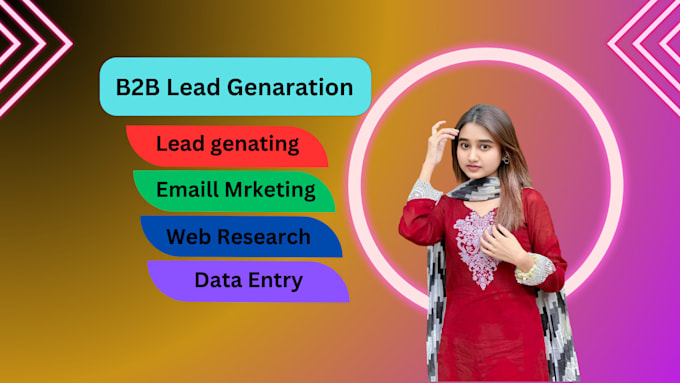 Gig Preview - Do b2b lead generation and prospect email list building