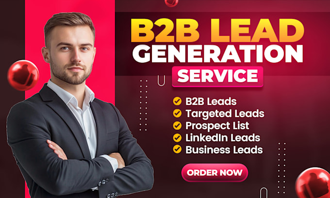 Gig Preview - Do b2b lead generation, linkedin leads, and targeted prospect list building