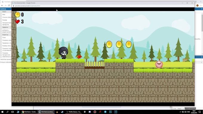 Gig Preview - Create stunning 2d HTML5 web video game construct 2 or 3 unity 3d for kids