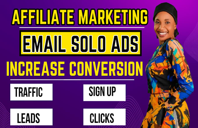 Bestseller - do USA solo ads campaign, affiliate link promotion, MLM leads boost conversion