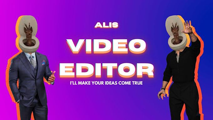 Bestseller - edit your videos ranging from funny and memes, serious, ads, etc