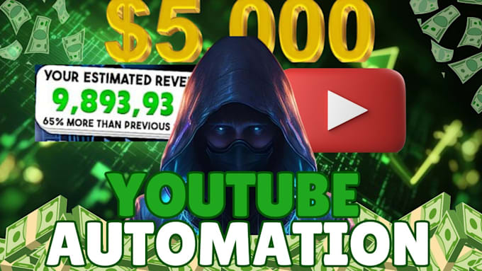 Gig Preview - Do cash cow faceless video, youtube automation, cash cow channel for viral niche