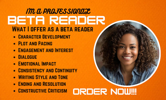 Gig Preview - Do professional book editing, proofreading, developmental editing, beta reading