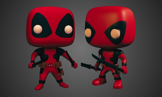 Gig Preview - 3d funko pop, mini pop toy, dead pool, marvel dc fnaf, funko pop