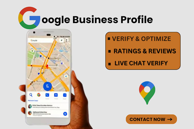 Gig Preview - Optimize gmb profile and create verified google my business instant verification