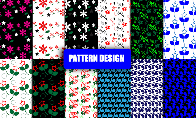 Gig Preview - Create seamless floral clothing and textile pattern design