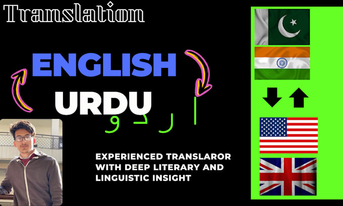 Gig Preview - Translate urdu to english and english to urdu