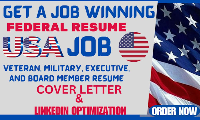 Gig Preview - Write veteran, military, executive, and board member resume that land interview