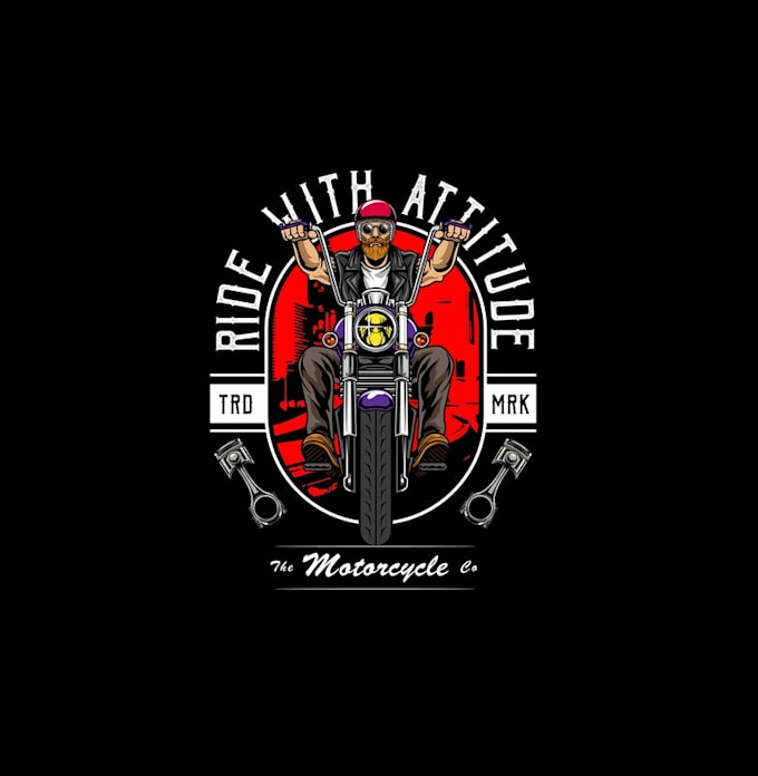 Bestseller - design high quality mc, biker, motorcycle logo with unlimited revision