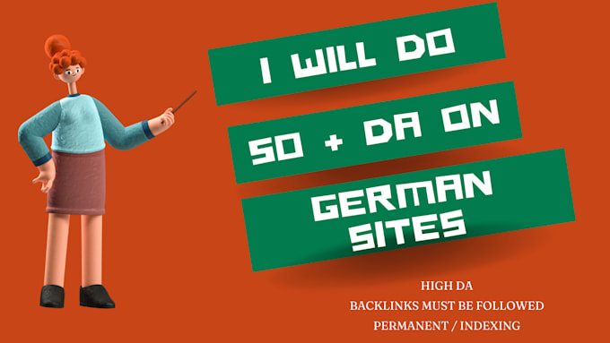 Gig Preview - Do 50 plus da guest post on german site with do follow and indexing