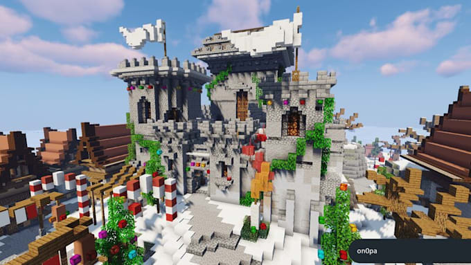 Gig Preview - Build a stunning minecraft hub, lobby or map for you