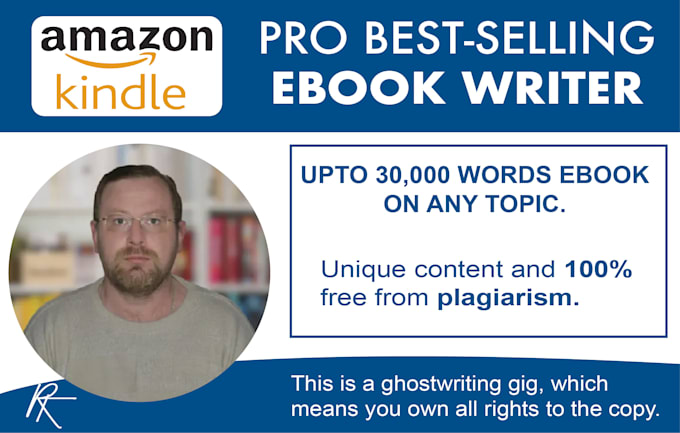 Gig Preview - Be your ebook writer, ebook ghostwriter, book editor, ghost book writer