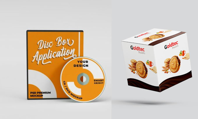 Gig Preview - Design stunning 3d cd, dvd, box, ebook mockup