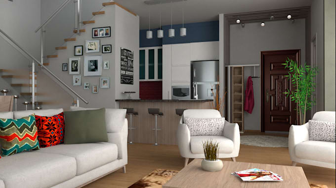 Bestseller - photorealistic interior design,3d floor plan architecture, house exterior render