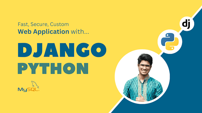 Gig Preview - Develop custom python django web applications, websites