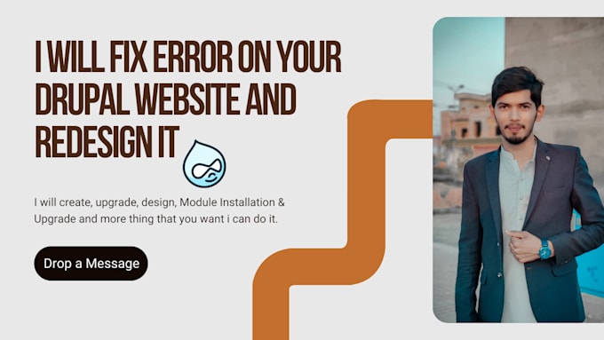 Gig Preview - Fix error on your drupal website and redesign it