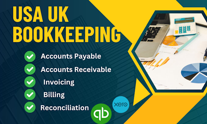 Gig Preview - Manage accounts payable accounts receivable, invoicing and reconciliations US UK