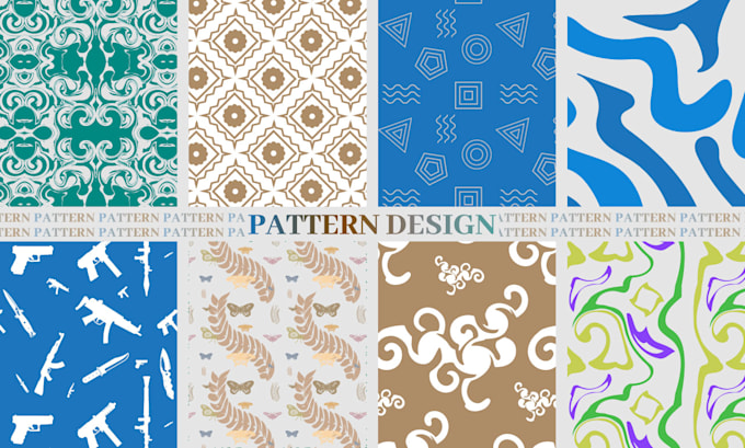 Gig Preview - Do seamless patterns for textile print fabric design