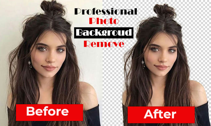 Gig Preview - Remove background from images and remove object from images