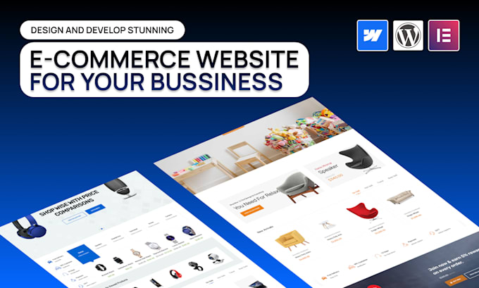 Gig Preview - Build a custom woo commerce  ecommerce website