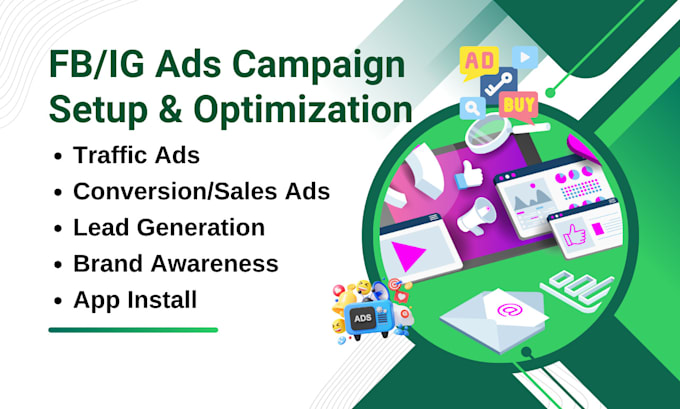 Gig Preview - Setup facebook and instagram ads campaign and fb meta ads campaign manager