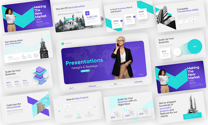 Bestseller - design powerpoint presentation and investor pitch deck