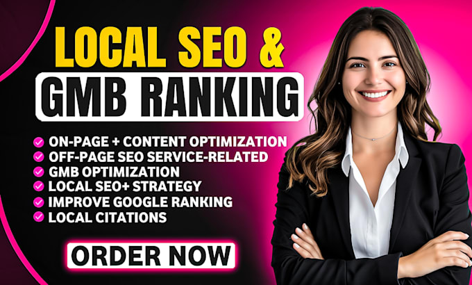 Bestseller - do monthly local SEO for gmb ranking and do google my business optimization