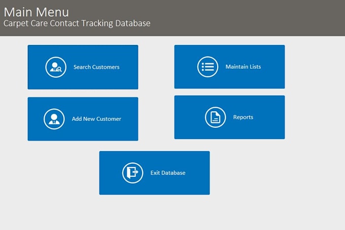 Gig Preview - Design microsoft access databases and create custom ms access solutions