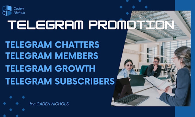 Gig Preview - Do organic telegram promotion telegram subscribers organic telegram growth