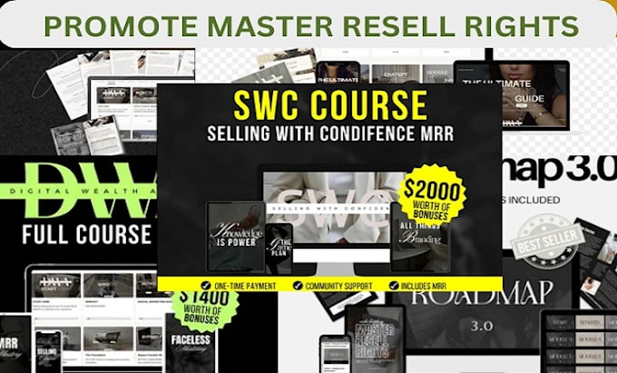 Gig Preview - Boost master resell right digital course uploading with email marketing campaign