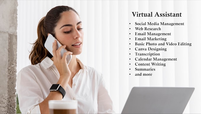 Gig Preview - Be your personal virtual administrative assistant