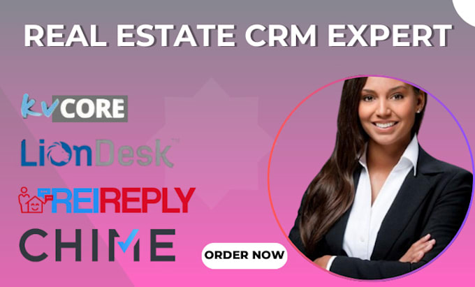 Bestseller - setup real estate CRM kvcore boomtown ims chime liondesk integration idx biotech