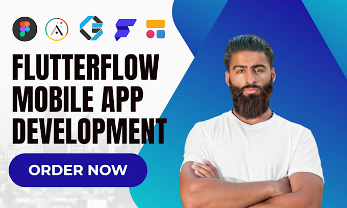 Gig Preview - Develop flutter, flutter flow, bubble mobile app,  adalo, framer to flutter flow