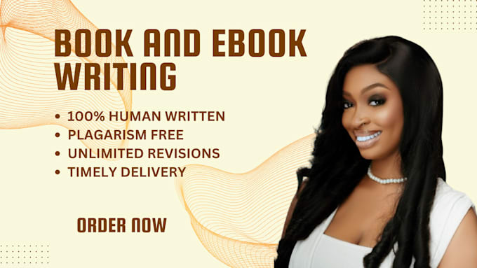 Gig Preview - Be your book writer ebook ghostwriter ebook writer and christian book writer