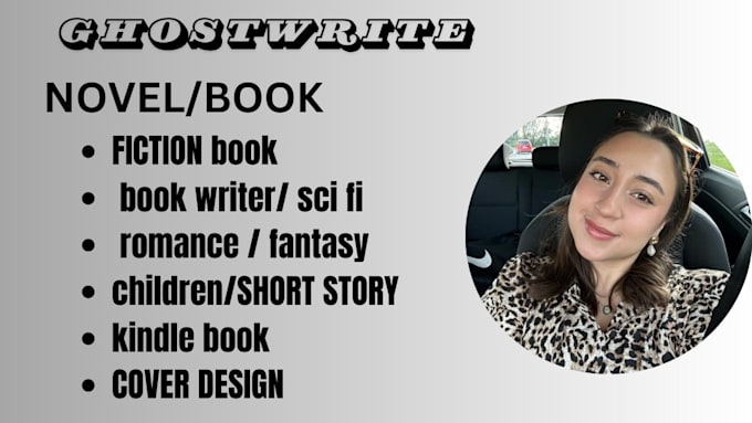 Gig Preview - Kindle niche research, book writer, ebook  ghostwriter, romance writer, sci fi