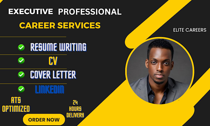 Gig Preview - Offer professional job winning resume, cv, cover letter, linkedin and job search