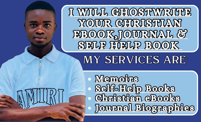 Gig Preview - Ghostwrite motivational christian ebook content, journal biography for authors