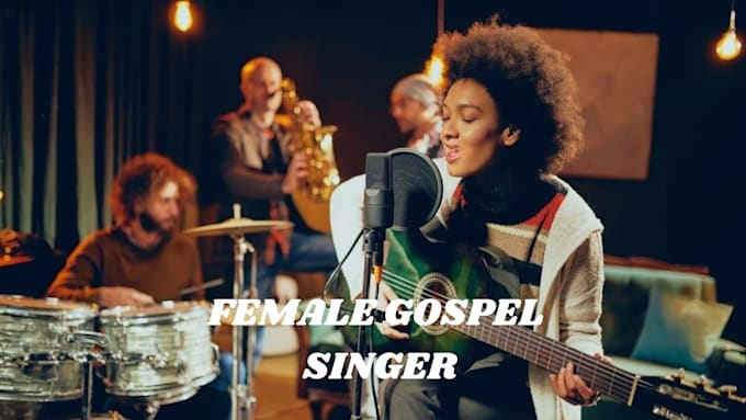 Gig Preview - Be your female gospel singer, songwriter, christian worship song, music producer