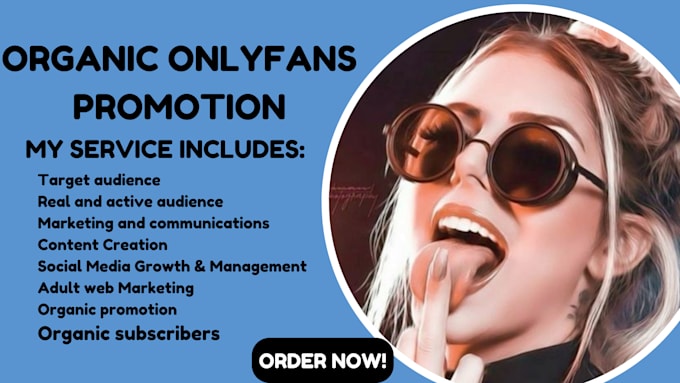 Gig Preview - Do onlyfans promotion chatter onlyfans marketing to your targeted audience