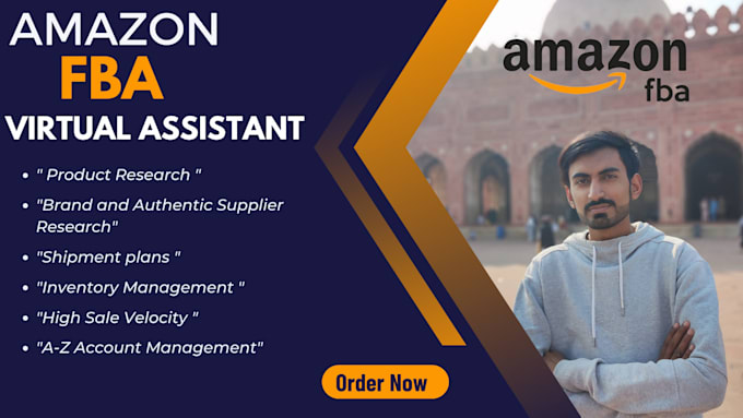 Gig Preview - Be your amazon wholesale fba virtual assistant, amazon fba va