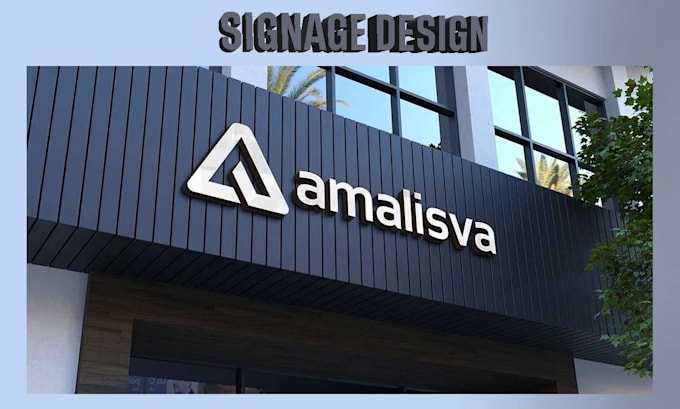 Gig Preview - Design 3d signage design, letters, billboard, banner