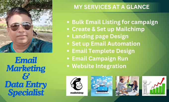 Gig Preview - Provide exceptional email marketing services tailored for you